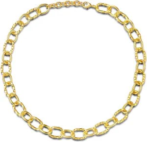 Necklace Designer Statement Women Jewelry Timeless Elegance Super Shinny UNY JEWEL Luxury Fusion randomly Twisted Cable Link Chain 