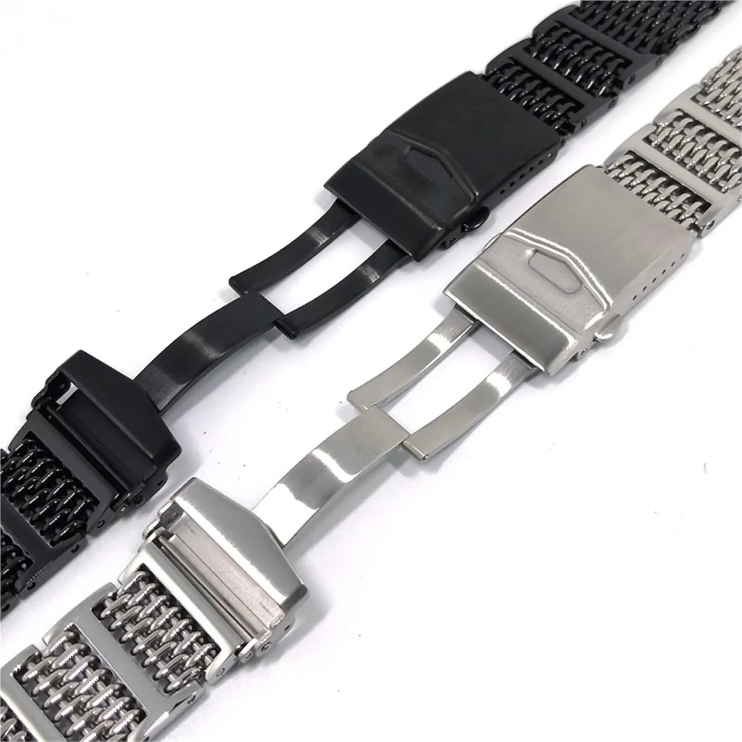 nile waste resource Watch Straps Are Suitable For Traditional Watches And Smart Watches Stainless Steel Woven 