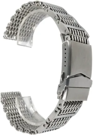 nile waste resource Watch Straps Are Suitable For Traditional Watches And Smart Watches Stainless Steel Woven 