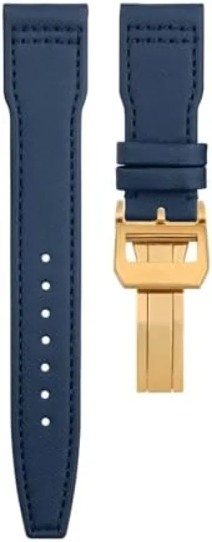 Nylon Canvas Leather Watchbands 20mm to 22mm For client IWC SPITFIRE MARK 18 for Portugieser for Portofino Pilot for IW3777 Wristband 