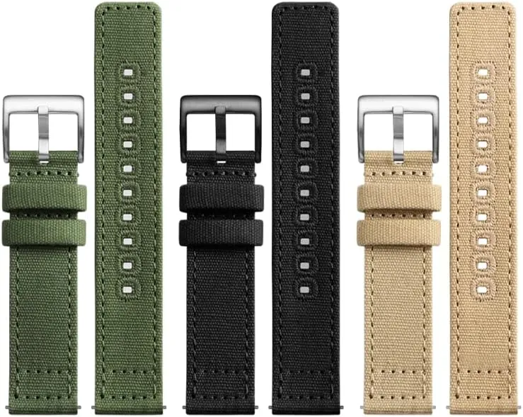 Nylon dilution magma generalize WatchBand For Hamilton Khaki Field H70605731 H70605993 Watch Strap Canvas Bracelet Army Green 