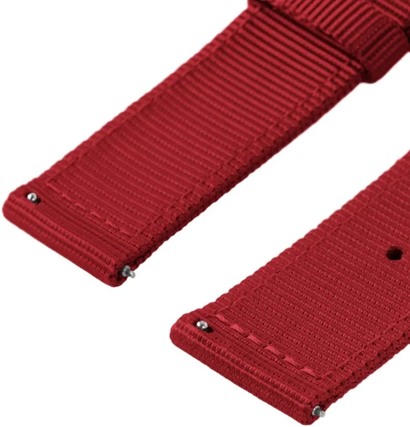 Nylon Quick Release liveliness vent Watch Bands Archer Watch Straps - Premium 