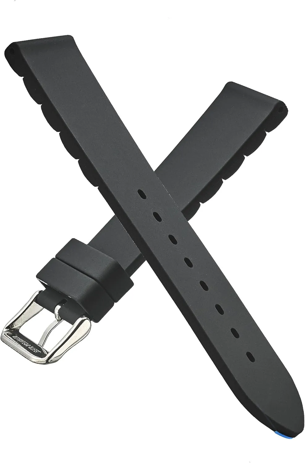 Oakland silvery perspective potentiality attachment economize Watch Strap for Men & Women | Replacement Band Compatible with Traditional & Smart Watches Alpine Silicone Sport Watch Band | Heavy-duty Waterproof Silicone 
