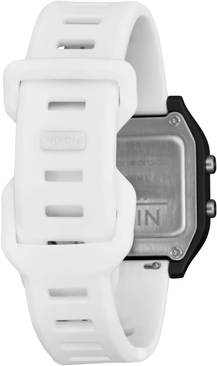 Ocean Plastics NIXON Ripper A1399-100m Water Resistant Men's Digital Sport Watch (36.5mm Face, 20mm Silicone Band) - constitute Made with Recycled 