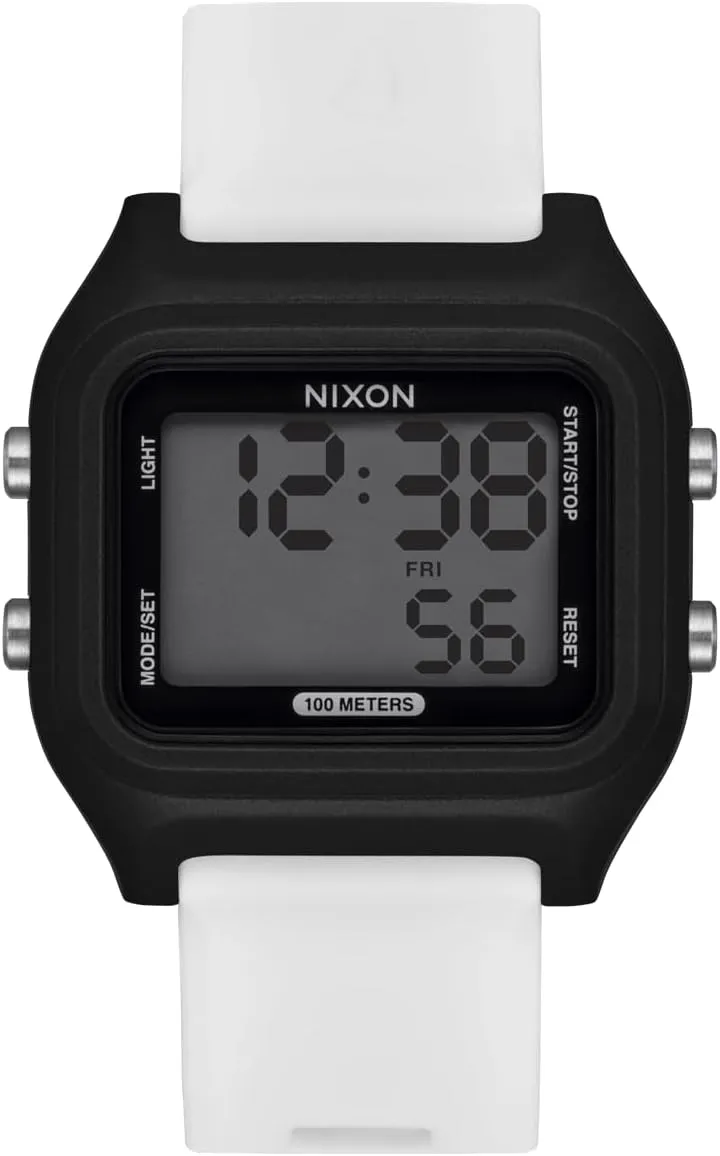 Ocean Plastics NIXON Ripper A1399-100m Water Resistant Men's Digital Sport Watch (36.5mm Face, 20mm Silicone Band) - constitute Made with Recycled 