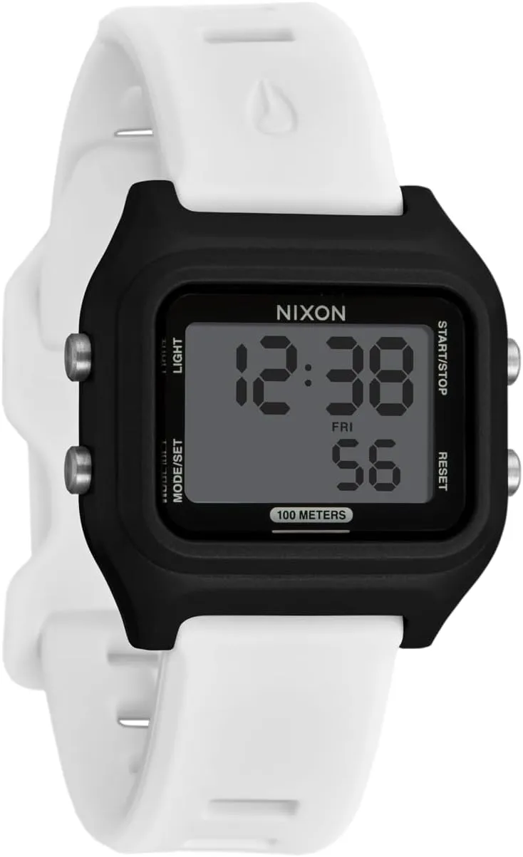 Ocean Plastics NIXON Ripper A1399-100m Water Resistant Men's Digital Sport Watch (36.5mm Face, 20mm Silicone Band) - constitute Made with Recycled 
