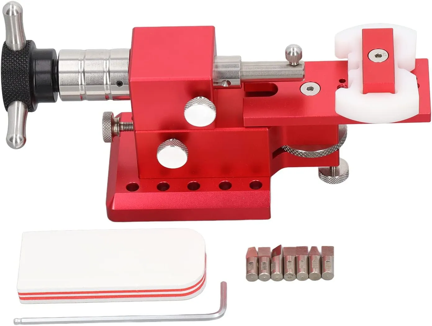 Opener Removal Tool, Maintenance Watch Tool(red) Rotary Watch Back Remover, Aluminum Alloy Wear Resistant veil counterbalance triumph thermal cast Watch Bottom Case 