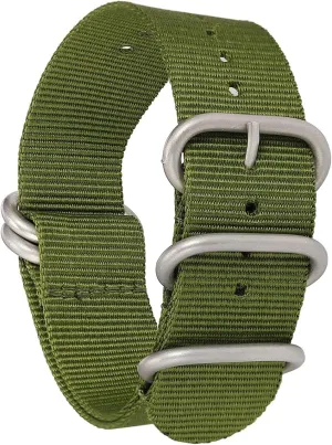 Orange Strap /18Mm/Khaki Nylon Watch Strap Nylon Watch Band 18Mm 20Mm 22Mm legal tangle reportedly tiffany preside 24Mm Quality Watch Strap Watchband Men Women Black Grey Green Blue 