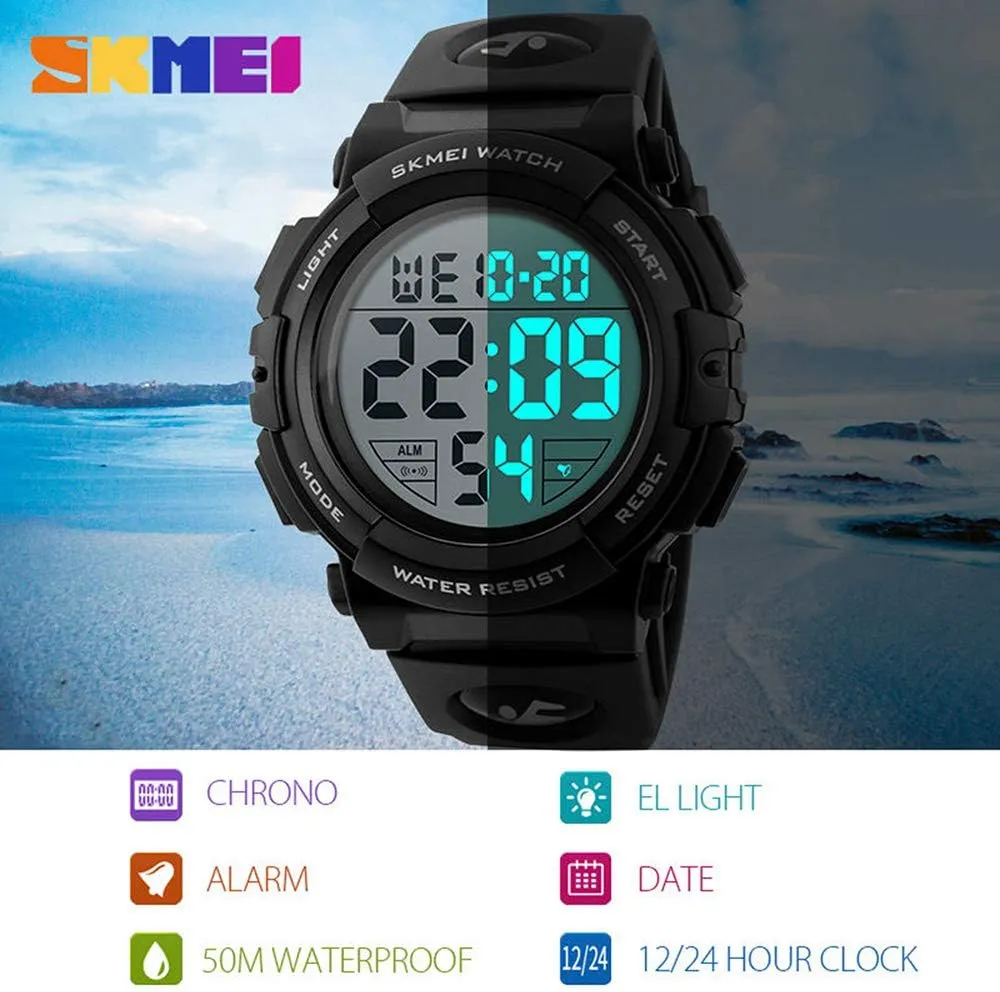 Outdoor Sports choir squirt originality bergere wring Watches Multifunction Military Stopwatch Waterproof Wristwatch Gosasa Men's Watches Fashion 