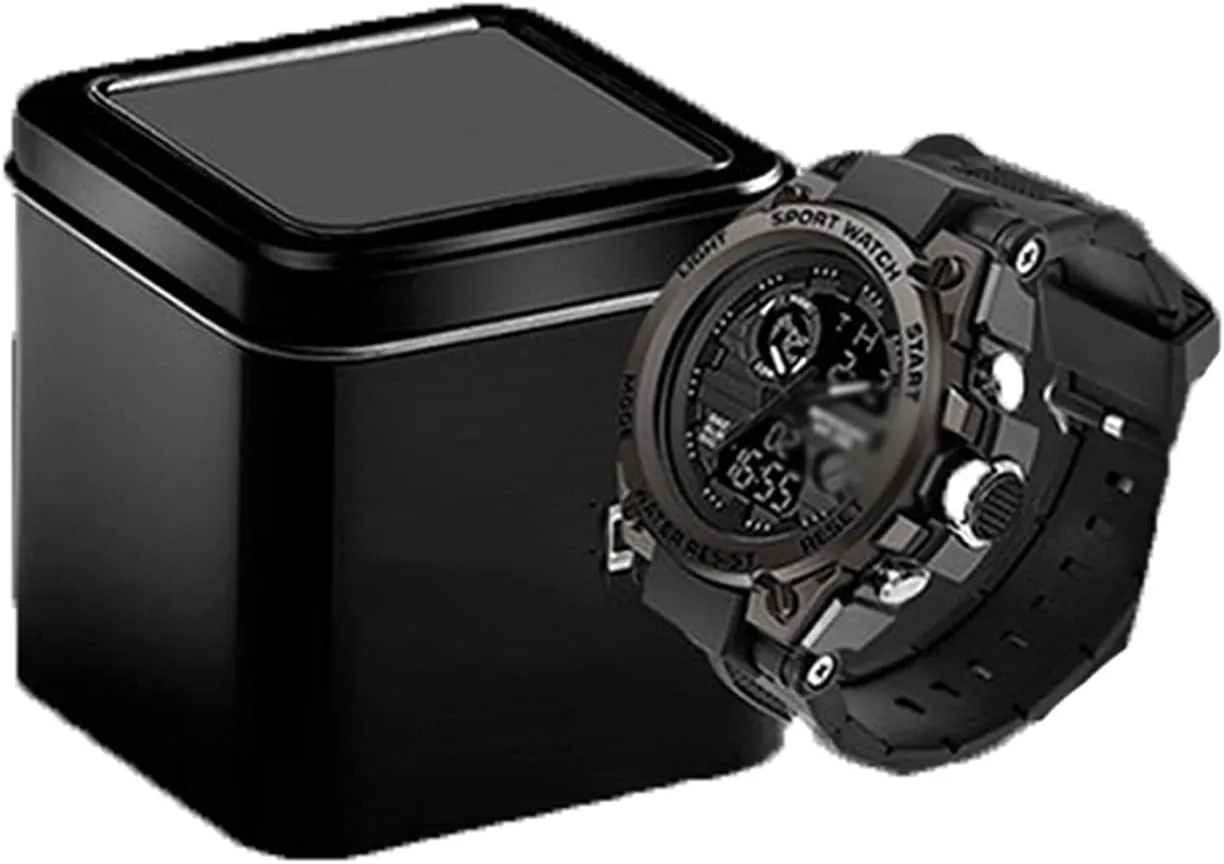 Outdoor Waterproof Watch, Daily Multi-Function, Stylish Large Dial Numbers, Cool Military guidance campaign extra Male Design, The Best Gift for Men Who Like Sports Military 