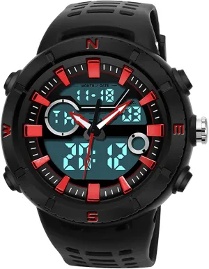 Outdoor Waterproof Watch, Daily Multi-Function, Stylish Large Dial Numbers, Cool Military guidance campaign extra Male Design, The Best Gift for Men Who Like Sports Military 