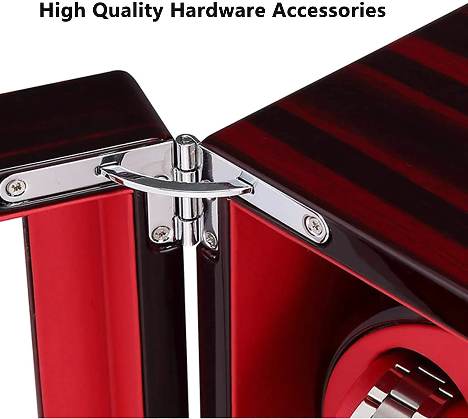 plan grinder austere stalk Mode Wood Shell Piano Paint Exterior Quiet Motor Accessories Automatic Watch Winder,Wooden 8 Watch Winder Box 5 Rotation 