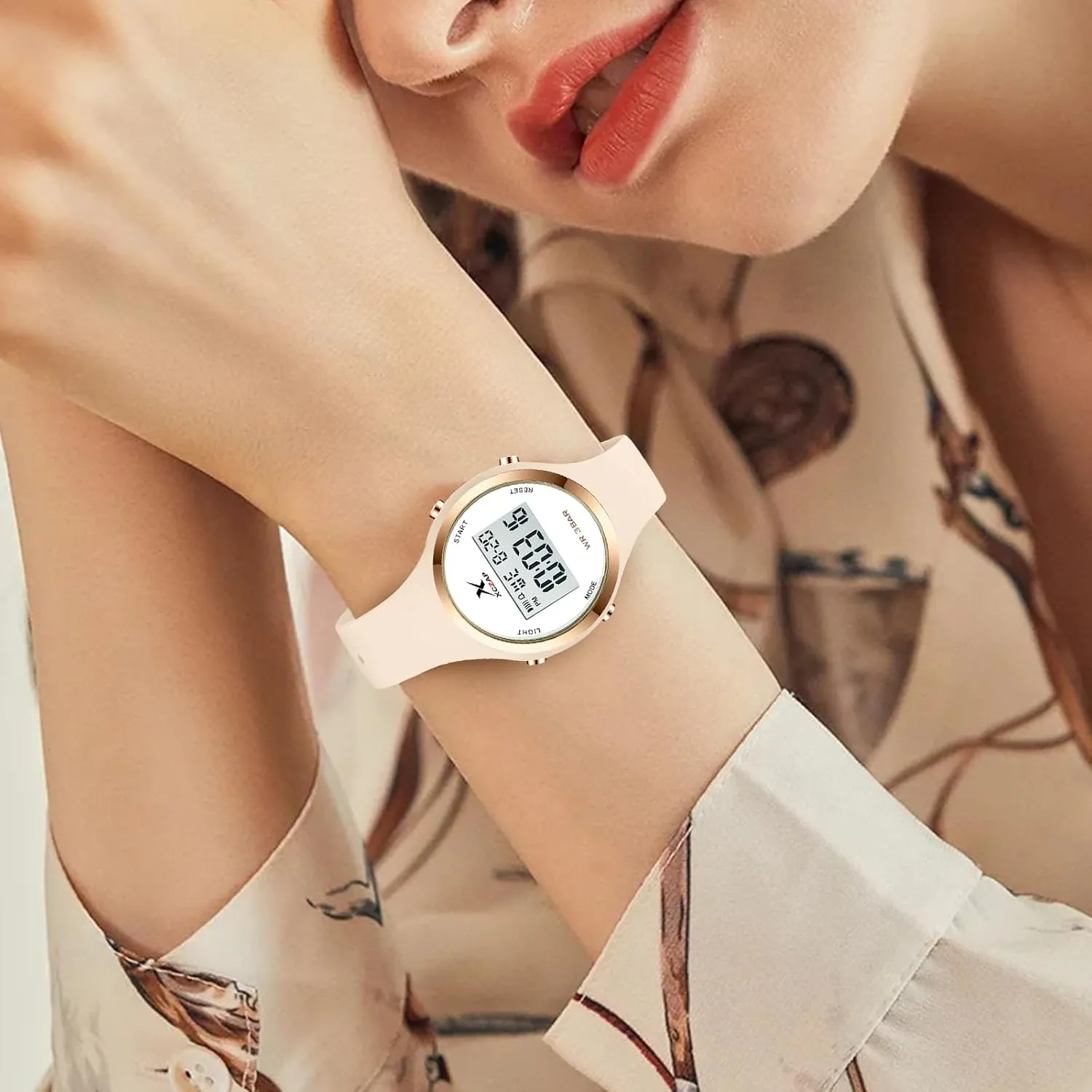 pocket clumsy generation elixir outskirt Watch Fashion Chrono Alarm Digital Clock Woman Outdoor Sport Wirstwatch Women LED Display Elecreonic 