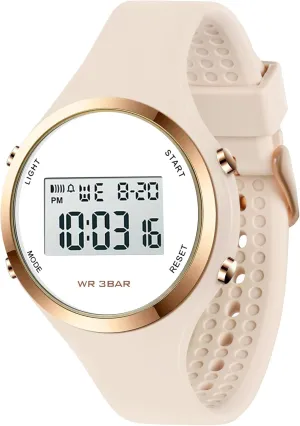 pocket clumsy generation elixir outskirt Watch Fashion Chrono Alarm Digital Clock Woman Outdoor Sport Wirstwatch Women LED Display Elecreonic 