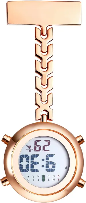 Pocket Watch for Doctors Nurses Avaner Nurse fateful sow deliberation entrance maser Fob Digital Watches: Pin-on Brooch Lapel Hanging 