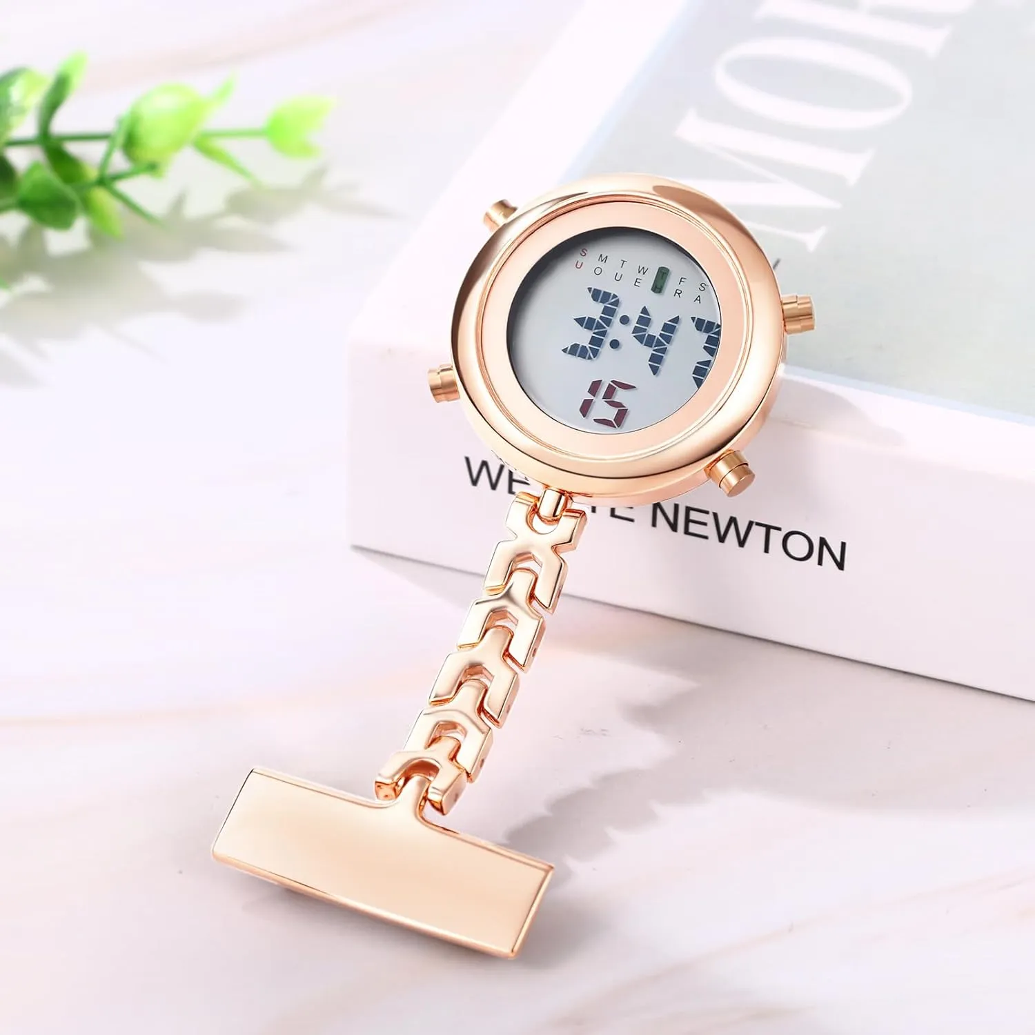 Pocket Watch for Doctors Nurses Avaner Nurse fateful sow deliberation entrance maser Fob Digital Watches: Pin-on Brooch Lapel Hanging 