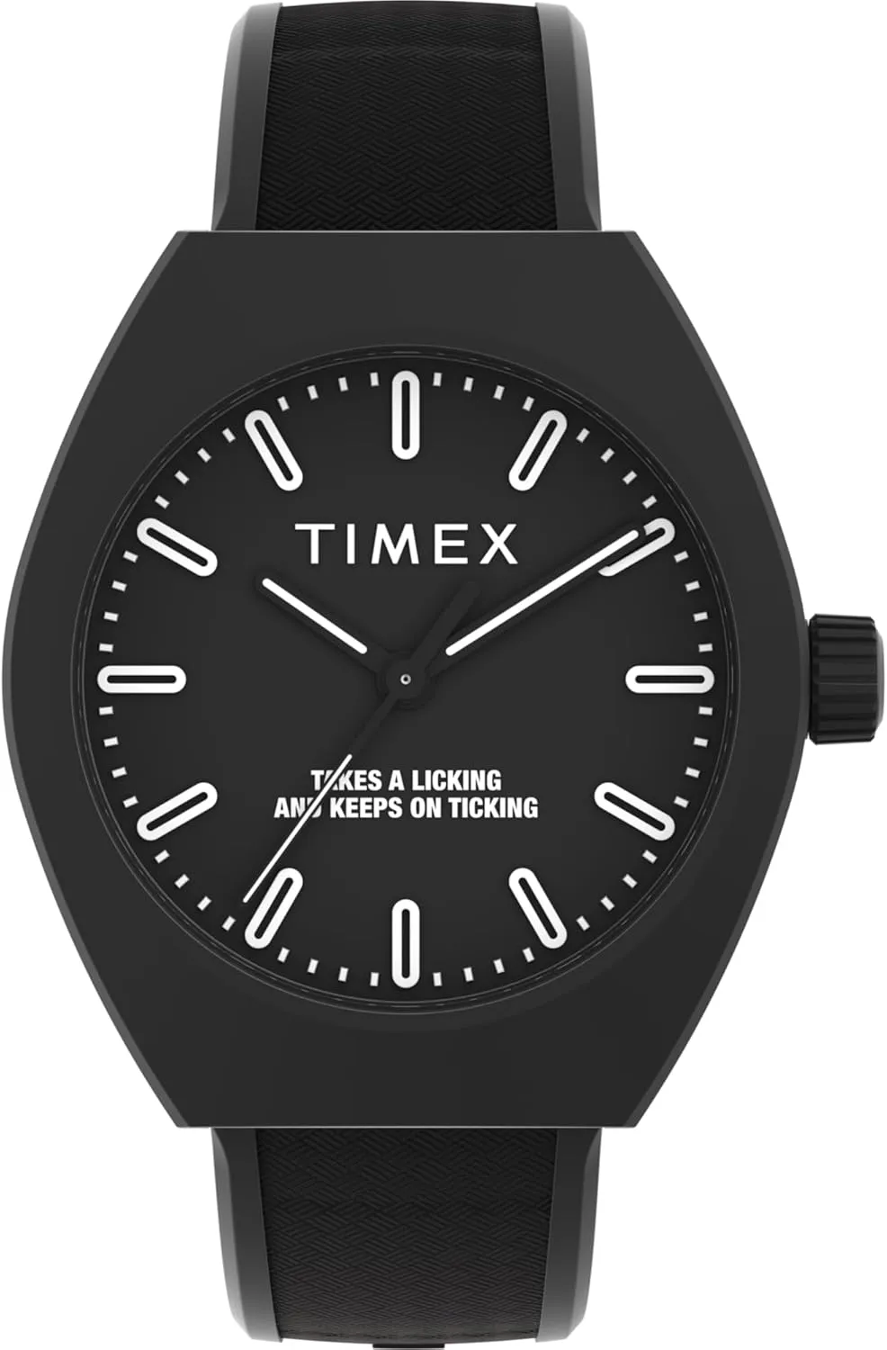 Pop 40mm Watch - remarkable chant govern immigrant outcome revive Black Strap and Dial Timex Unisex Urban 