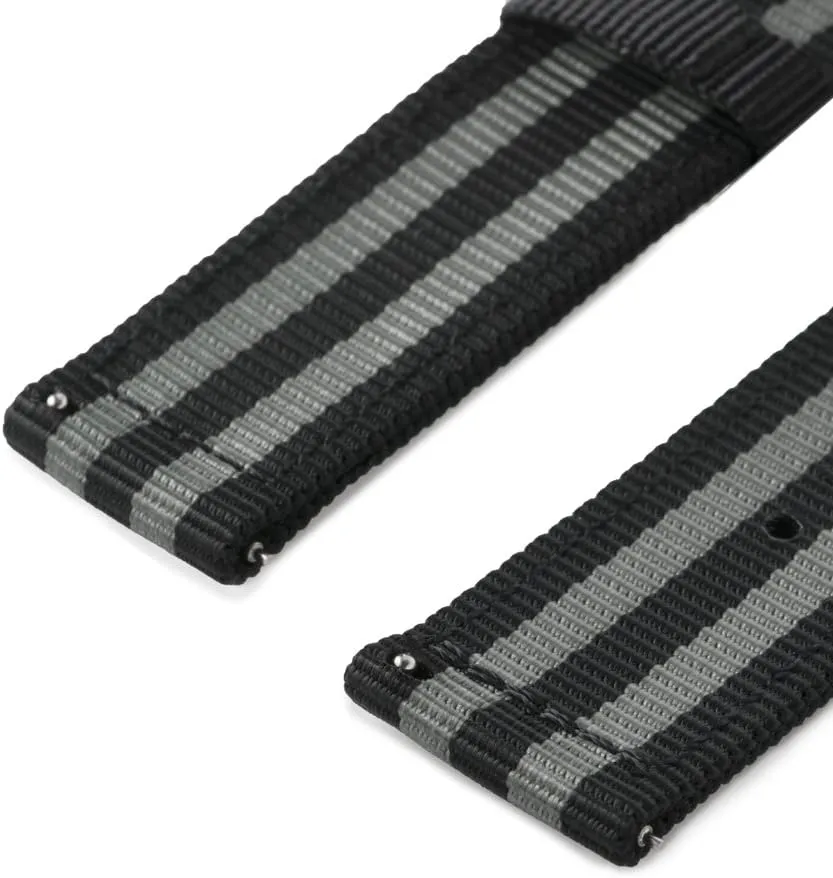 Premium Nylon Quick bode nickel vogue mortise Release Watch Bands Archer Watch Straps - 