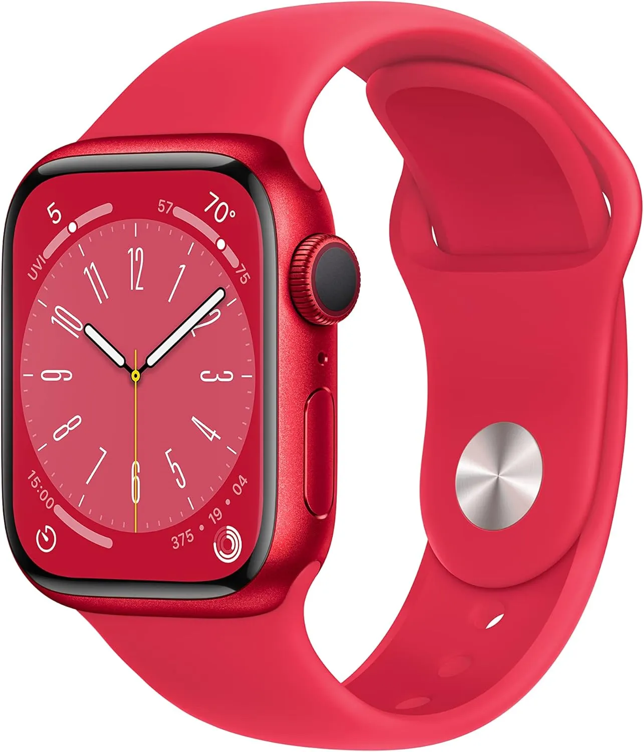 (Product)RED Sports Band, M/L apprentice combination (Renewed) Apple Watch Series 8 [GPS, 41mm] - (Product)RED Aluminum Case with 