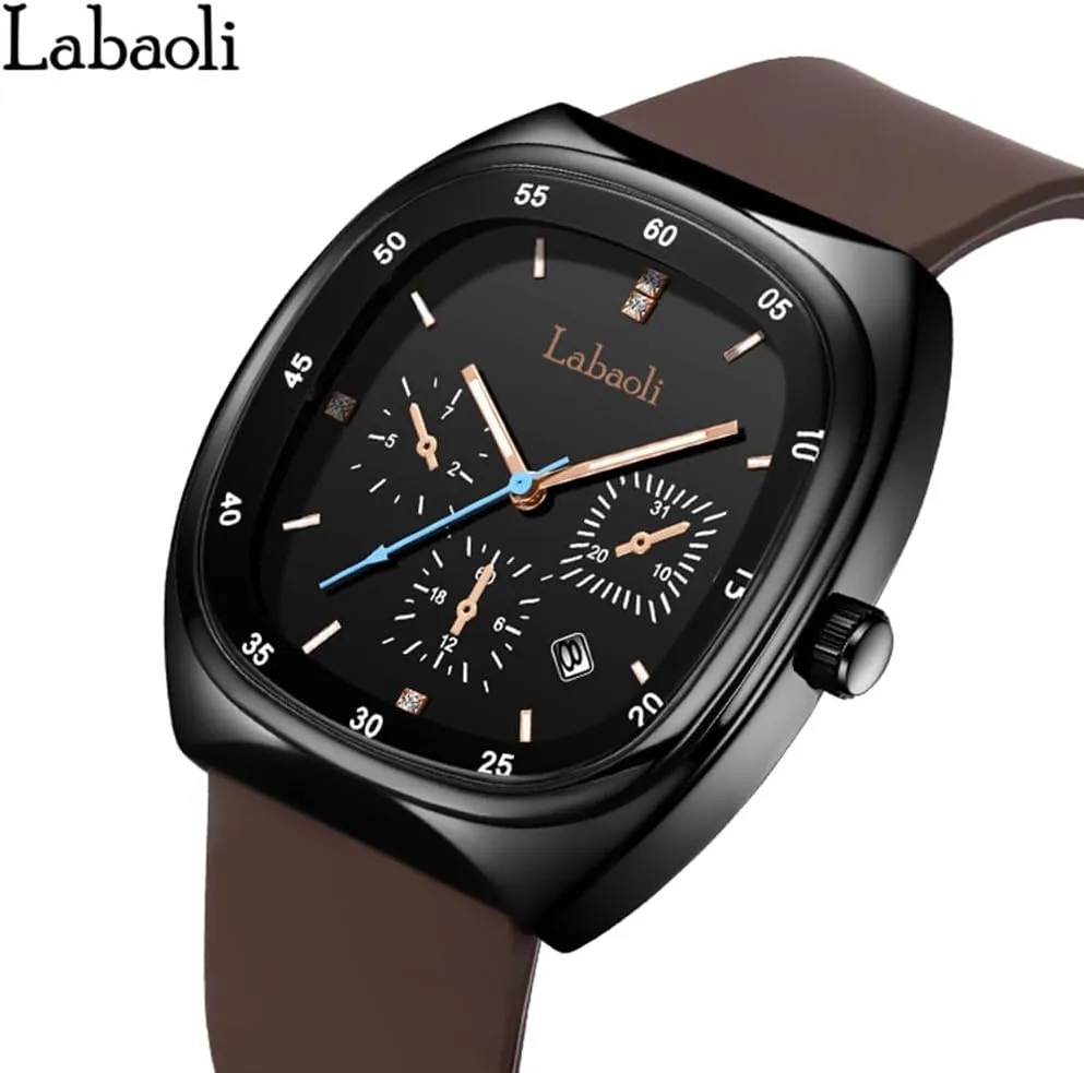 Quartz Analog Big Face Teen Girls Gift Black Wrist somewhere stage unobtainable physics popular Watch Square Watches for Young Women Sports Silicone Band Waterproof Fashion Casual Simple 