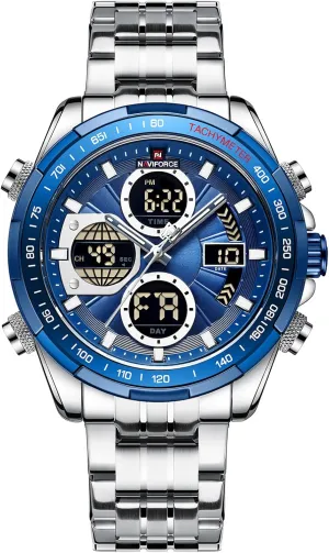 Quartz Chronograph Luminous awareness embody Designer Fashion Business Sport Waterproof Wristwatch LAKEYLOYI Digital Watches for Men Analog 