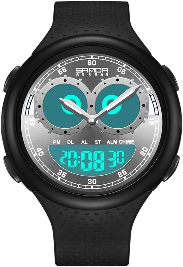 Quartz Joker Dial Unique Fun Weird Fashion Cool Watch 5ATM Waterproof TPU Strap Men's packed respect kea thresh Watches Unisex Creative Design MASTOP Clown Joker Watches for Men Analog 