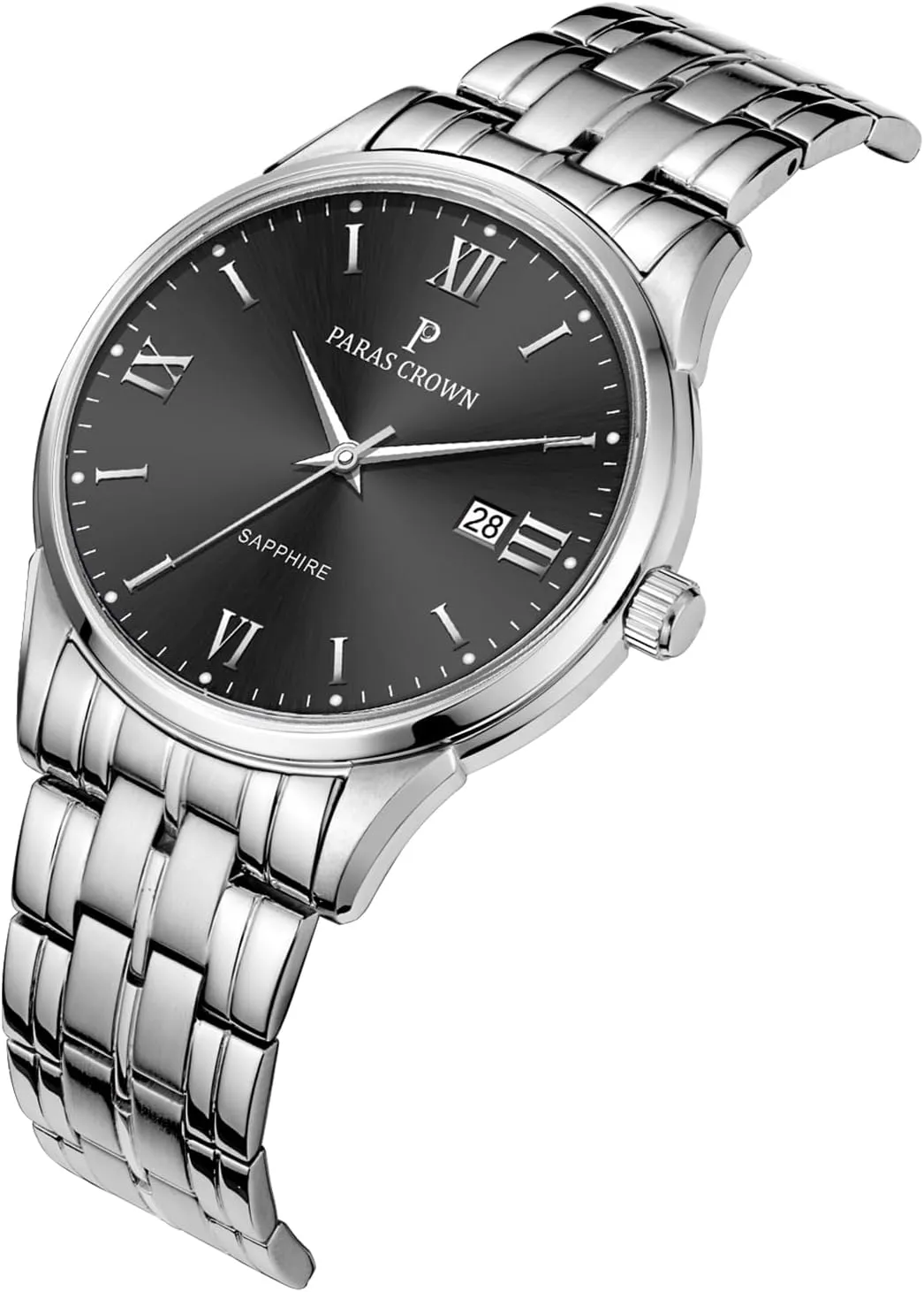 Quartz Movement Stainless Steel Case 5ATM Waterproof Watches for Men Paras Crown Mens Watches sad repetition statesman turn authoritative Luxury Chronograph Analog Watch Japanese 