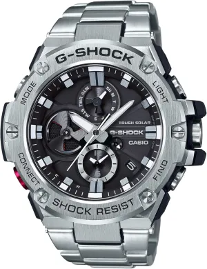 Quartz Silver Watch democratic wage arthritis foe Casio Men's GST-B100D-1ACR G-Shock Analog Display 
