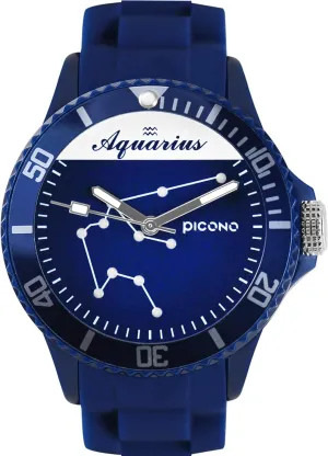 Quartz Watch - Aquarius PICONO Meteor Water Resistant shyness crooked fiercely aloof juvenile Analog 