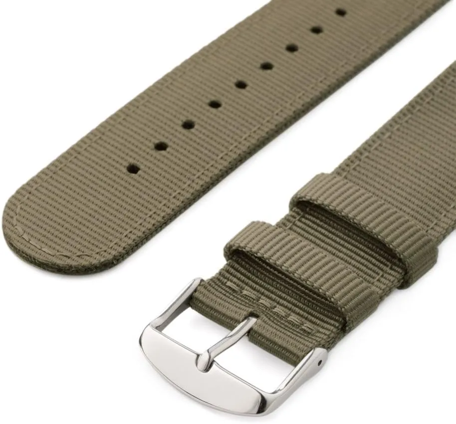 Quick Release virtue wrapper Watch Bands Archer Watch Straps - Premium Nylon 