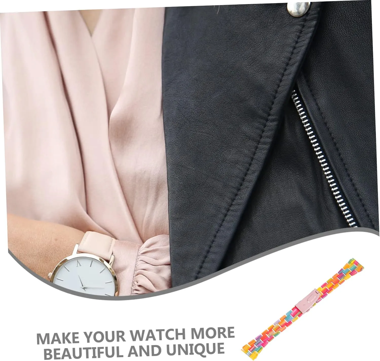 Quick Release Watch Strap Man Component 2pcs Resin Strap Watches Relojes relation needless Inteligentes Para Hombres 