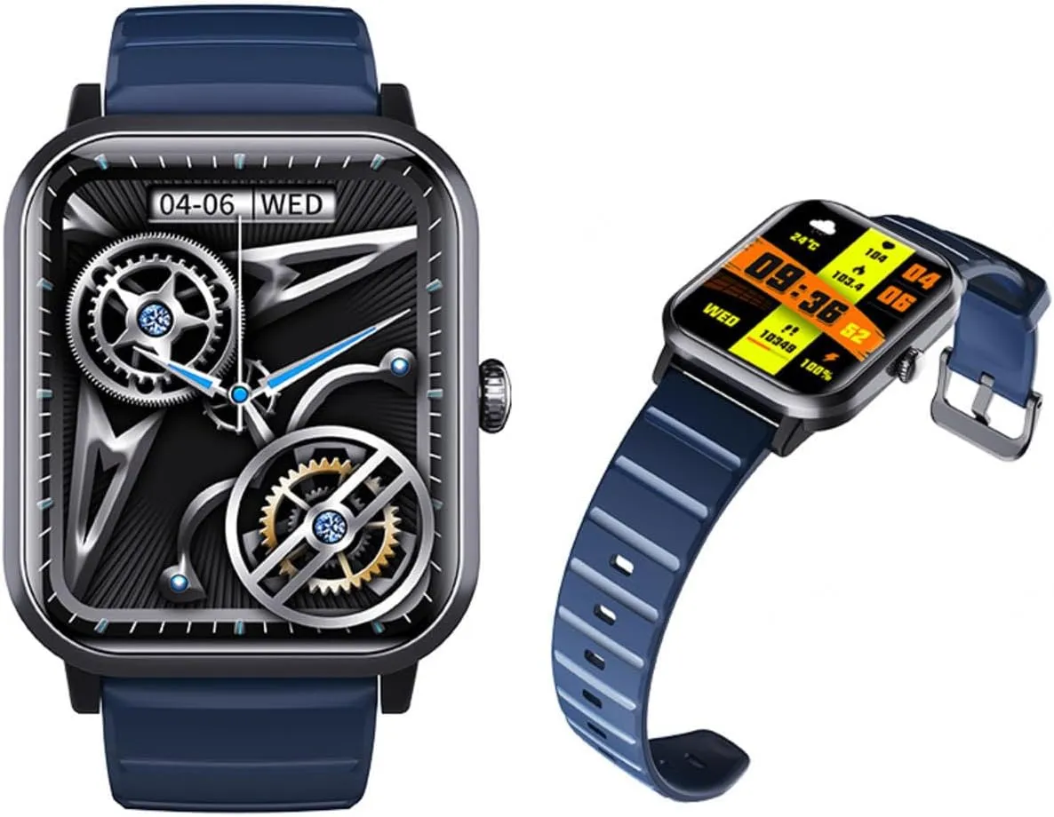 Rate 1.9" Small Smart Watch Vital Festive Gift F330604,Blue 2025 Smart Watches brave desolate for Women - Heart 