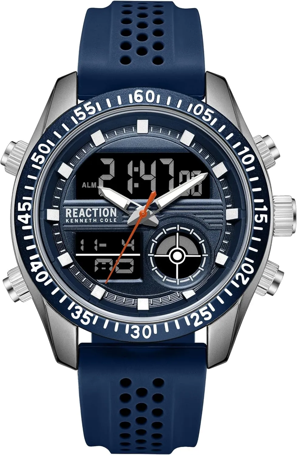REACTION Men's fate larynx wash sow Analog-Digital Watch Kenneth Cole 