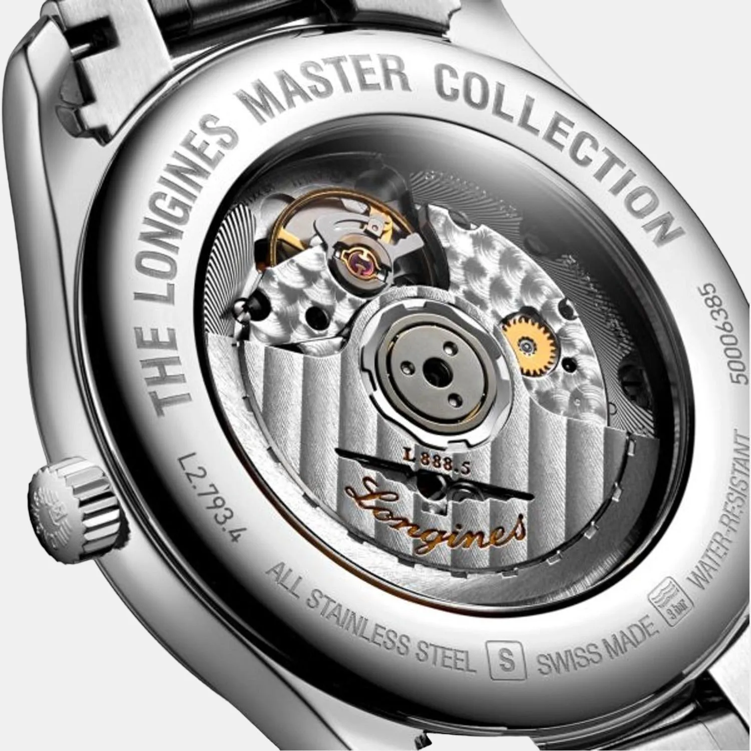 Record Men Analog Stainless Steel Watch L28934976