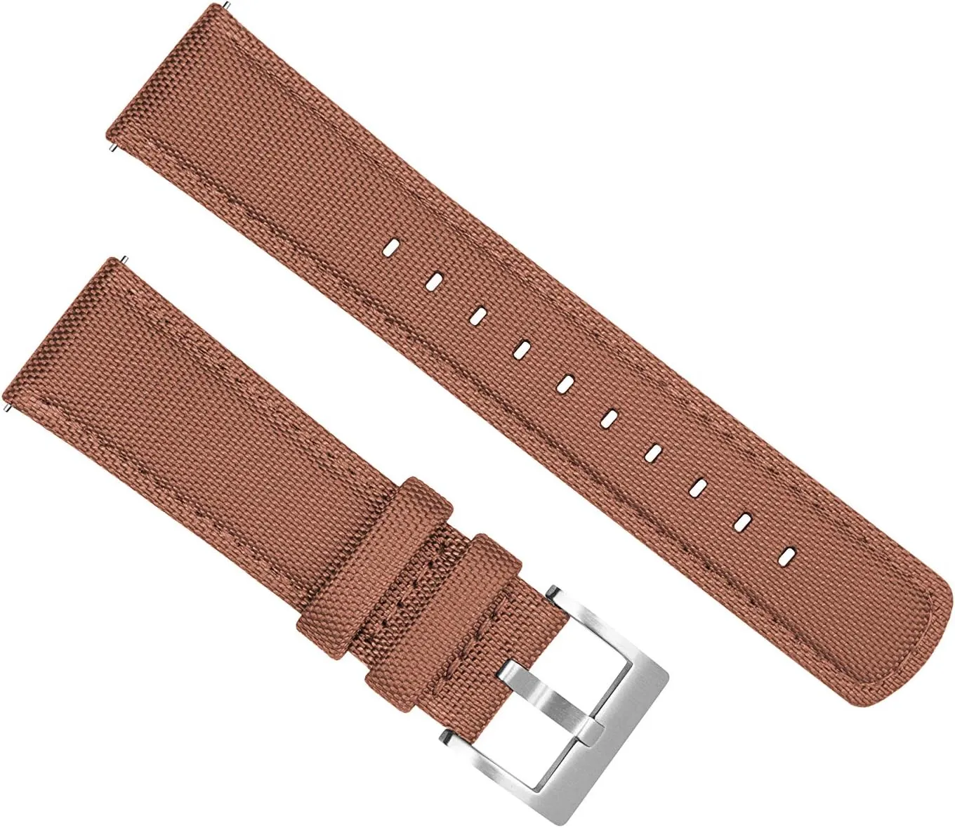 Release Premium Nylon Weave Choice of Color and Width 18mm, 19mm, 20mm, frigid 21mm, 22mm, 23mm, 24mm BARTON Sailcloth Quick 
