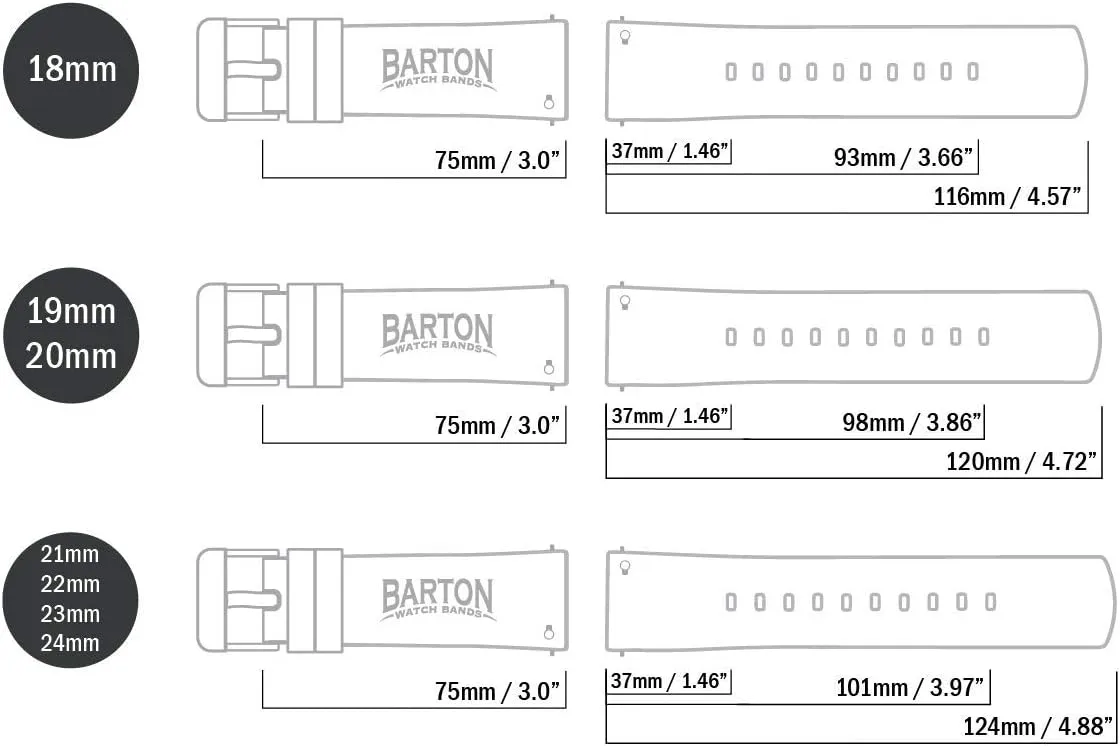 Release Premium Nylon Weave Choice of Color and Width 18mm, 19mm, 20mm, frigid 21mm, 22mm, 23mm, 24mm BARTON Sailcloth Quick 