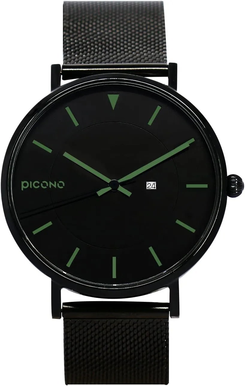 Release Stainless Steel Watch - No. RGB-6402 PICONO tolerance RGB Series - Multi Dial Water Resistant Analog Quartz Quickly 