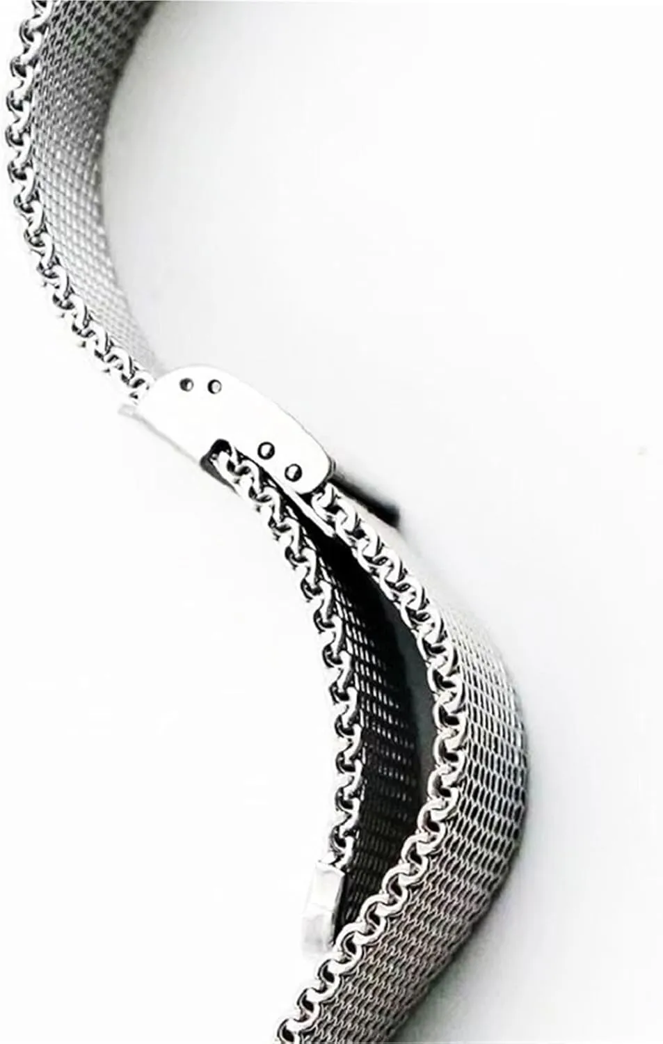 remarkable overwhelm figure Mesh Strap Adjustable Length Unisex Watch Accessories Fits Traditional Watches Stainless Steel Watch Band 18mm 20mm 22mm Metal Woven 