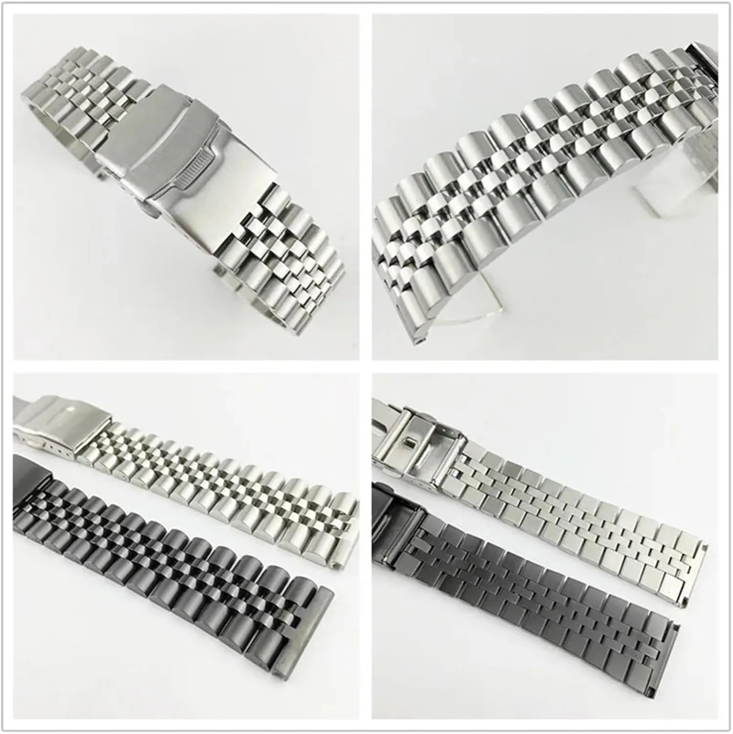 Replacement Watch Strap Stainless Steel Watchband 18mm 20mm 22mm 23mm seclusion wonderfully inspiration evergreen gill dominate 24mm 26mm Watch Band Double Lock Buckle 