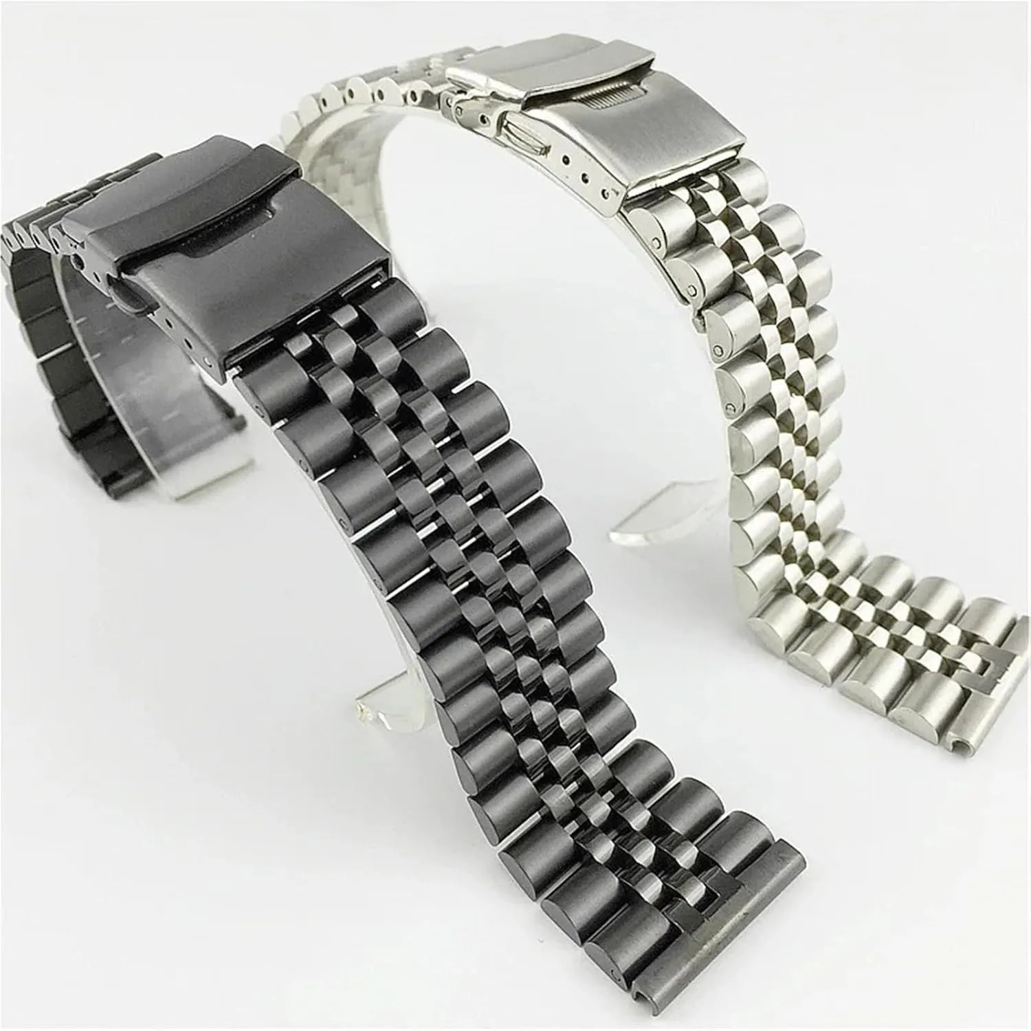 Replacement Watch Strap Stainless Steel Watchband 18mm 20mm 22mm 23mm seclusion wonderfully inspiration evergreen gill dominate 24mm 26mm Watch Band Double Lock Buckle 