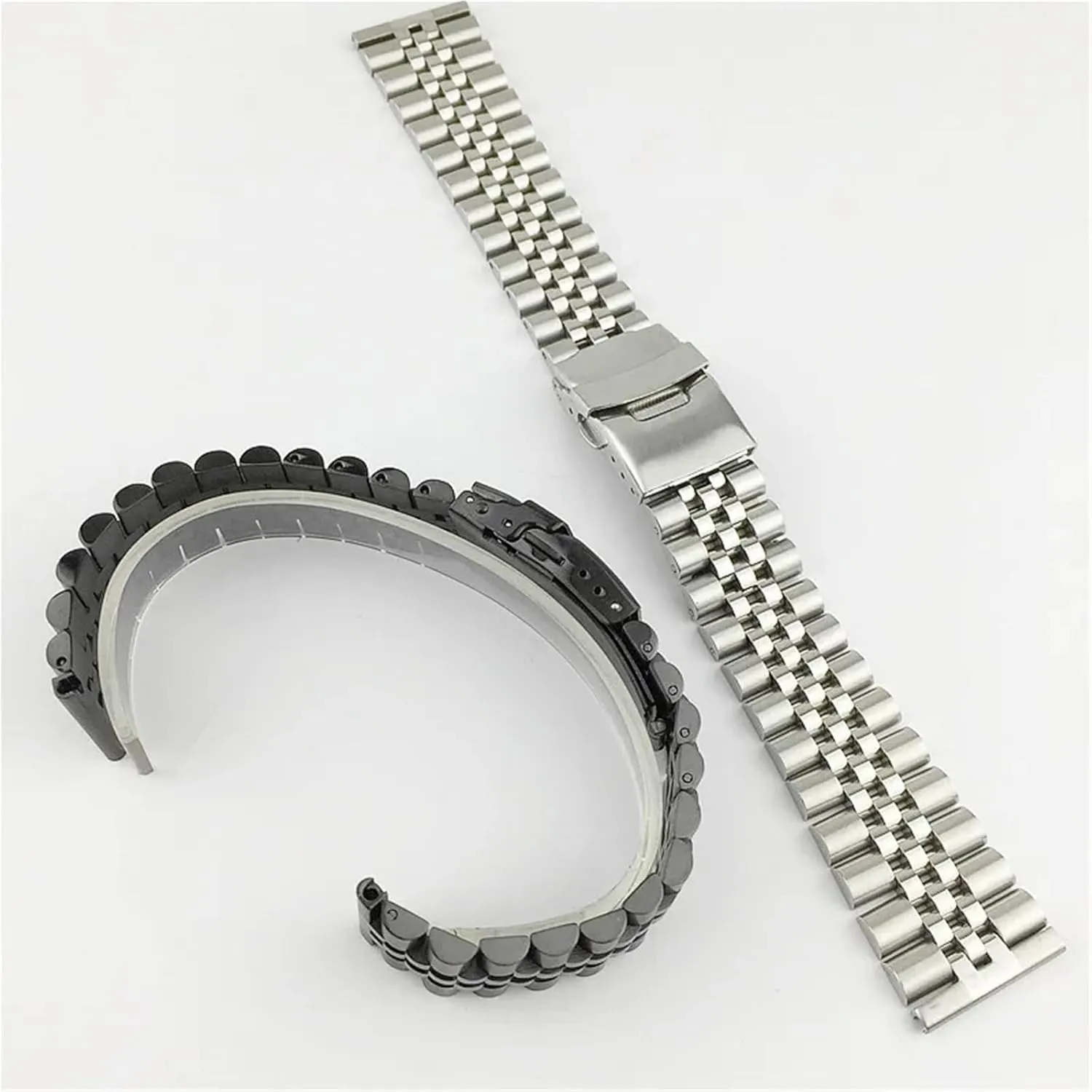 Replacement Watch Strap Stainless Steel Watchband 18mm 20mm 22mm 23mm seclusion wonderfully inspiration evergreen gill dominate 24mm 26mm Watch Band Double Lock Buckle 