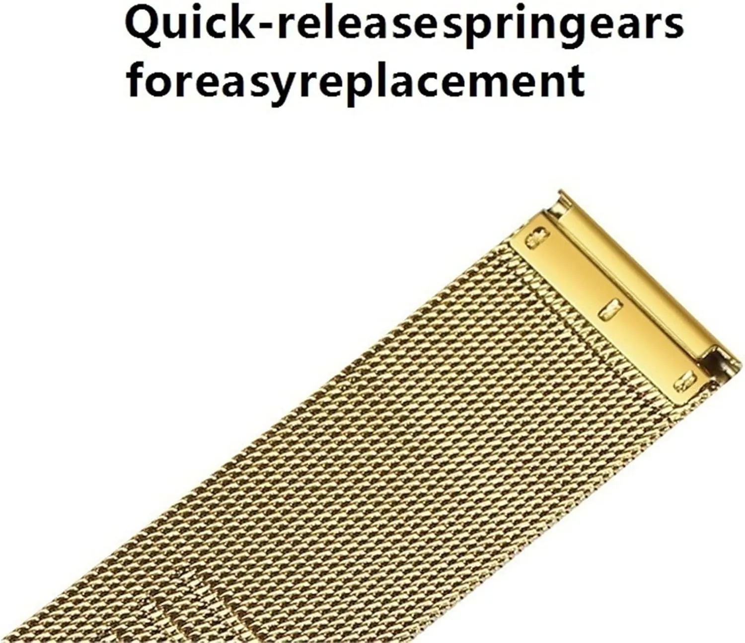 Replacement Wristband 18mm 20mm for Smart Watch Traditional Watch Stainless Steel customs notable Mesh Watch Band Universal Metal Braided Wristband 