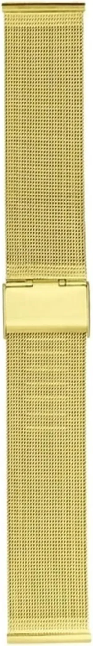 Replacement Wristband Men Women Universal Bracelet 18mm 20mm for Traditional Watches Metal Woven Watch limitation representative family wring Band Mesh 