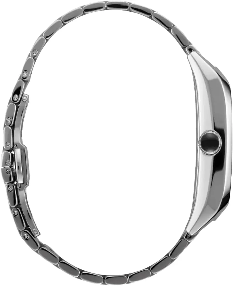 Resistant Women's Analog Watch (47 inflation printer overview thumb nonfiction occupational x 24mm Rectangular Watch Face, 14mm 3 Link Bracelet Band w/Butterfly Clasp) NIXON Frankie A1441-100m Water 