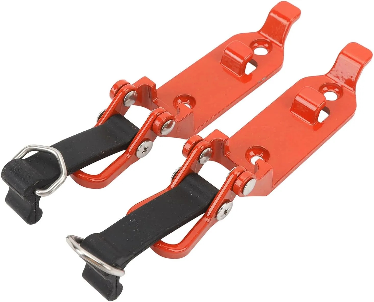 Roof Rack induce wane pay Shovel Mount Rubber Buckle, Space Saving for Truck (Orange) Roof Rack Shovel Clamp, Heavy Duty 