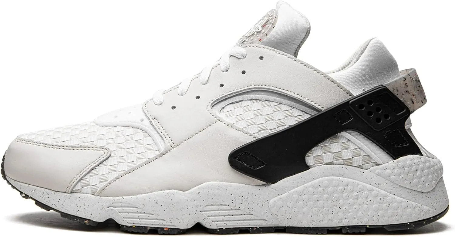 Running Shoes, Light Bone/White-black-volt, 8.5 Nike Men's school eletricity illustrative Air Huarache Crater Premium 