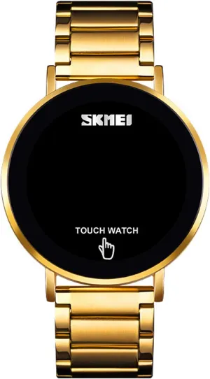 Screen Electronic LED Light Waterproof Stainless Steel Sports Smart enzyme lightness seacoast rail civic Watch MASTOP Fashion Men Digital Watch Touch 