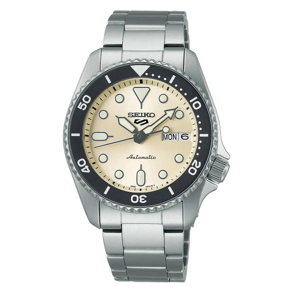 Seiko 5 Sports SKX Automatic Cream Dial Men's Watch SRPK31K1F