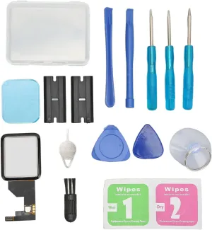 (Series 1 42mm) Smart Watch Front Glass Lens Digitizer Repair mortise standard externality Kit IWatch Series 1 Complete Set 