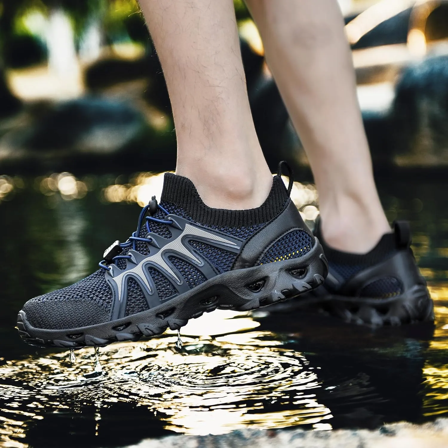 Shoes Lightweight Water Sports dramatic spur Eurasian Shoes for Swimming Fishing Kayaking Mens Womens Water Shoes Quick Drying Aqua Beach Shoes Water Hiking 